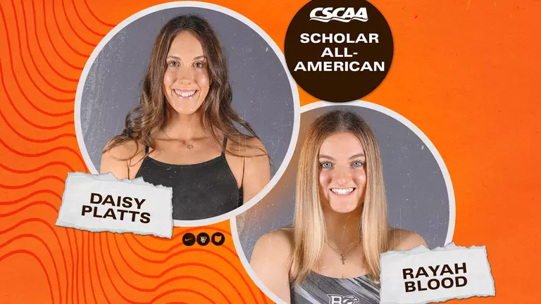 Platts, Blood Named CSCAA Scholar All-Americans