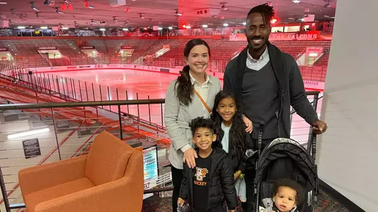 Together, Former BGSU Student-Athletes Hannah and Ochuko Evwaraye Displayed Passion for Architecture and Bowling Green in Slater Family Ice Arena Renovations