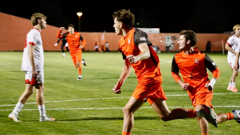 Falcons Explode for Three Second-Half Goals to Earn Senior-Night Win