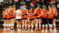Falcons Fight Through Five Sets With Western Michigan For Second Straight Match
