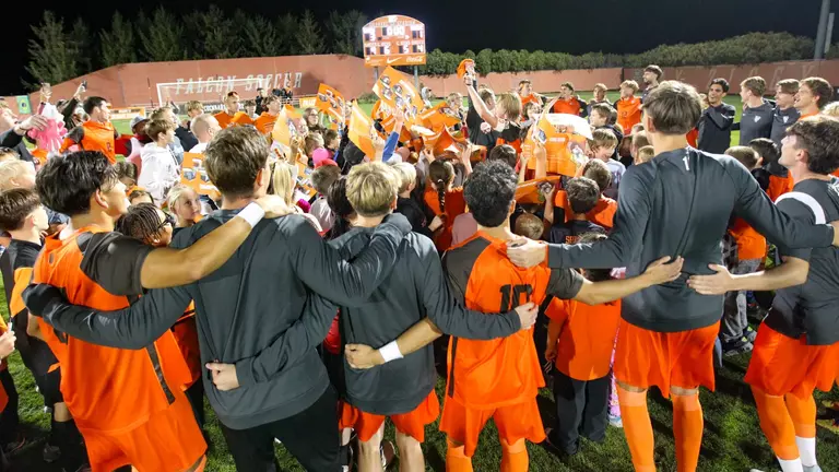 Falcons Face Flames Friday, as Home Schedule Concludes