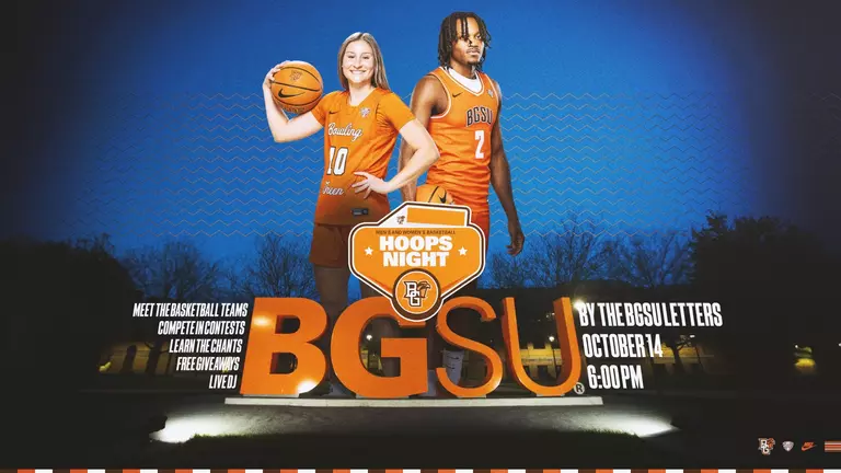 BGSU Basketball Teams To Host Hoops Night Tuesday At BGSU Letters