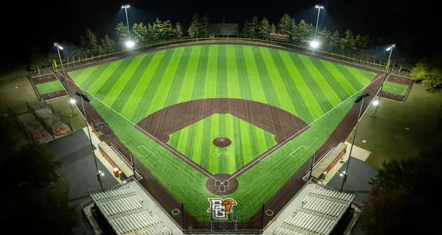 Baseball, Baseball Field, Night, Drone, Athletics, Turf, Lights, Sports, Photo by Haven Conn, HConn, HConn25, October 31 2025,