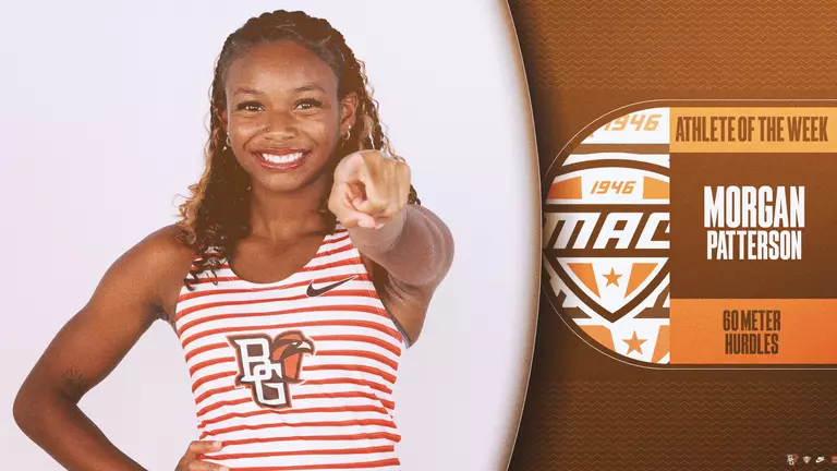 Morgan Patterson Awarded MAC Athlete of the Week