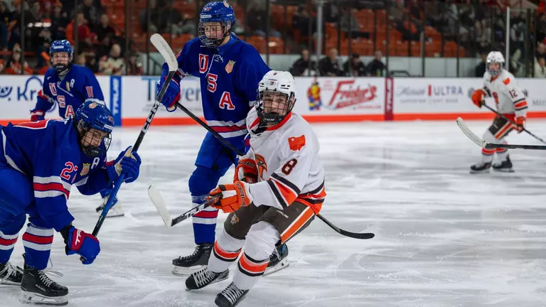 Morneau and Stjernberg Lead BGSU in Exhibition Win over USA National Development Team