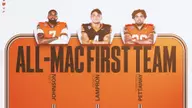 Johnson, Lampron and Pettaway Highlight Bowling Green’s Seven Falcons Honored on the All-MAC Team