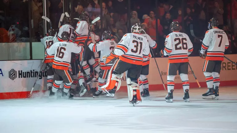 McKinley's Overtime Winner Earns Falcons a Split Against Northern Michigan