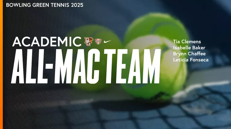 Bowling Green Tennis Places Four Falcons on 2025 MAC All-Academic Team