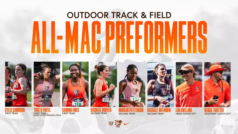 Six Falcons Earn Outdoor Track & Field All-MAC Distinction, Three Win MAC Specialty Awards