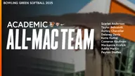 Nine Falcons Named to Academic All-MAC Team