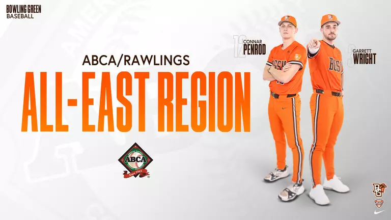 Wright, Penrod Named To ABCA/Rawlings All-East Region First Team