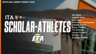 Tennis Lands Nine on ITA Scholar Athletes List