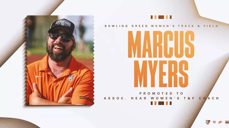 Marcus Myers Promoted to Women's Track & Field Associate Head Coach