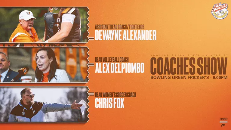 The Falcons Nest Coaches Show with Todd Walker Returns on Monday Night at Fricker’s with Dewayne Alexander, Alex DelPiombo and Chris Fox