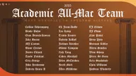 Bowling Green Football Places a Program Record 33 Falcons on the 2025 MAC All-Academic Team