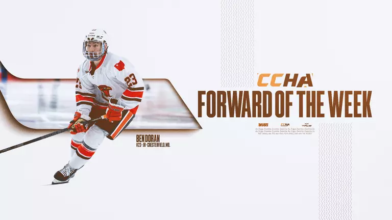 Ben Doran Named CCHA Forward of the Week
