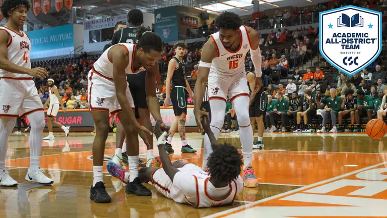 Campbell, Glover, Wol Earn CSC Academic All-District Honors