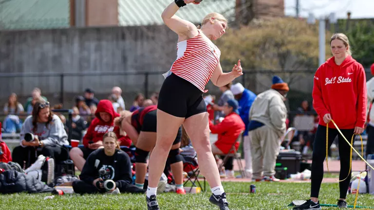 Tomasheski Throws to Third All-Time in Javelin at GVSU Extra Weekend Meet