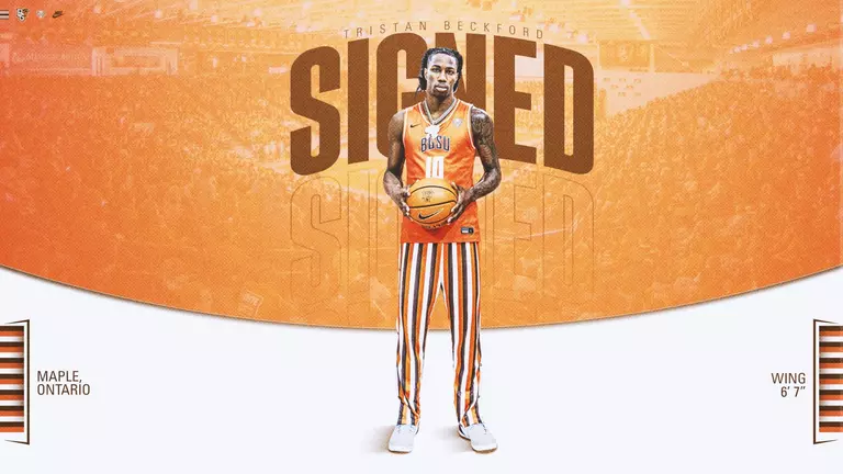 Falcon Men’s Basketball Signs Former Four-Star Recruit Tristan Beckford