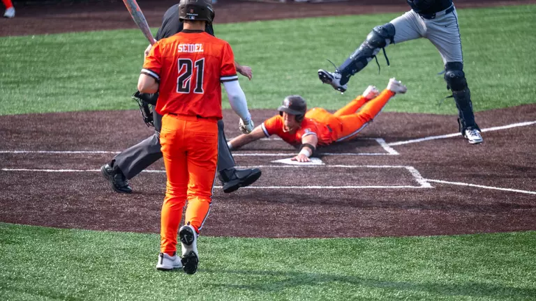 Falcons Claim Both Ends Of Friday Doubleheader To Complete Weekend Sweep