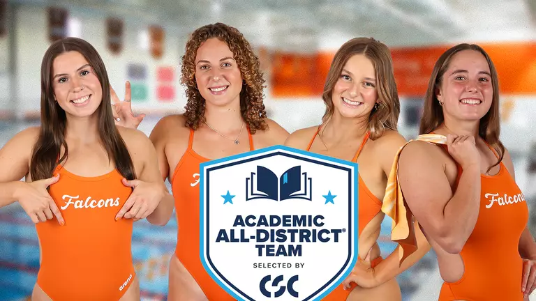 Falcons Place Four on CSC Academic All-District Team