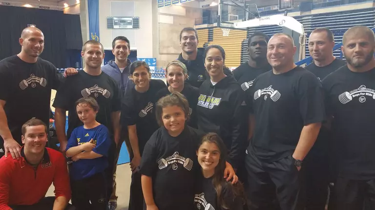 Blue Hen Student-Athletes Raise $12,000+ in Inaugural Reps for Kids Event