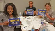 University of Delaware Student-Athletes Take Part in Annual Thank-A-Thon