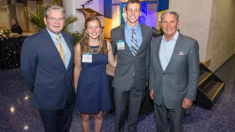 Meeting the Donors: UD Student-Athletes Bond with the Donors Behind their Scholarships
