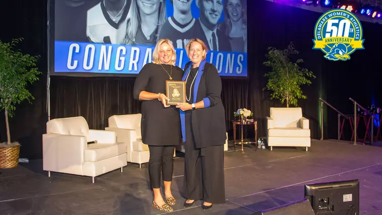 Hall Of Fame Induction Honors Dawn Schieffer's Impact On Delaware Swimming