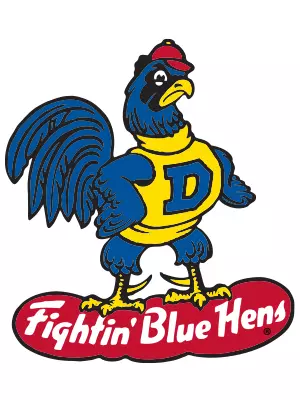 Fightin' Blue Hens logo Dick