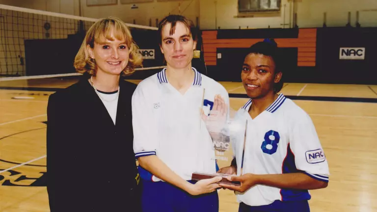 Women’s 50th Profile: Emily Rome Welter (’96), Volleyball