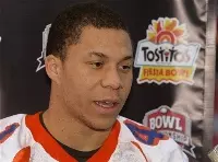 Boise State's Ian Johnson vs. Oklahoma's Adrian Peterson