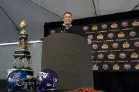 Broncos Arrive In Arizona For Tostitos Fiesta Bowl