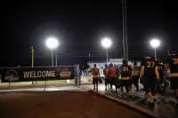 BRONCOS HOLD FIRST PRACTICE IN ARIZONA