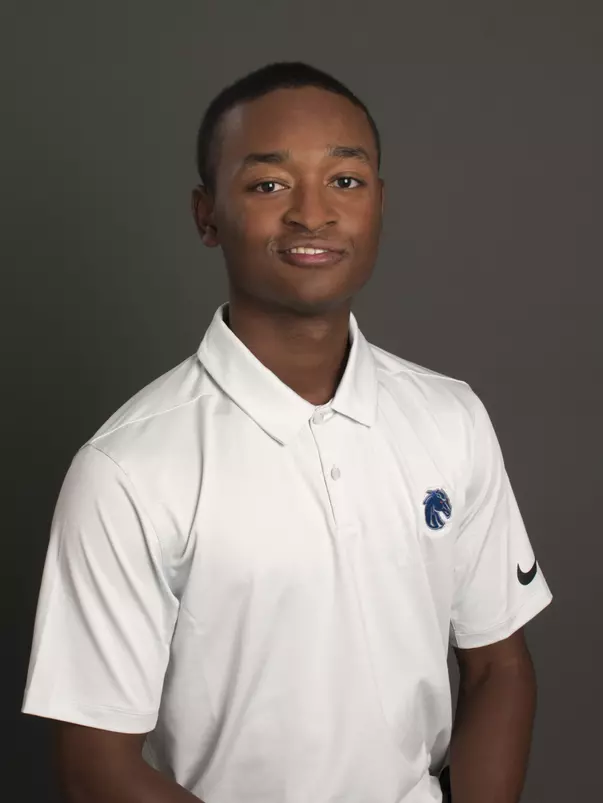 Alex Francois, Men's Golf, media guide, studio portrait, photo by Priscilla Grove