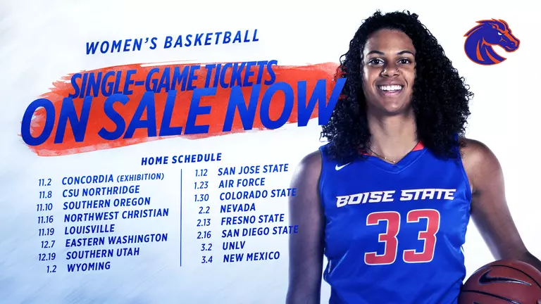Women's Basketball Single-Game Tickets On Sale Now
