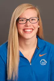Laura Williams, Swimming and Diving, studio portrait by Priscilla Grover