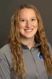 Cassie Barkhorn portrait, Swim & Dive, Athletics, Photo by Priscilla Grover