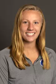 Emma Brady portrait, Swim & Dive, Athletics, Photo by Priscilla Grover