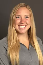 Hayley Hill portrait, Swim & Dive, Athletics, Photo by Priscilla Grover