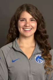 Molly Hogg portrait, Swim & Dive, Athletics, Photo by Priscilla Grover