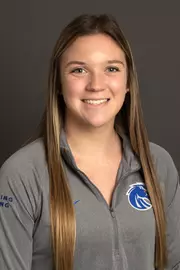 Emmie Jennings portrait, Swim & Dive, Athletics, Photo by Priscilla Grover