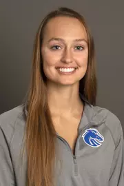 Carly Palmer portrait, Swim & Dive, Athletics, Photo by Priscilla Grover