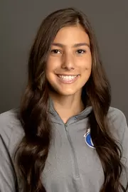 Delaney Phillips portrait, Swim & Dive, Athletics, Photo by Priscilla Grover