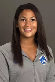 Tatum Thompkins portrait, Swim & Dive, Athletics, Photo by Priscilla Grover