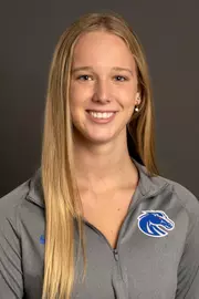 Georgia Zucest portrait, Swim & Dive, Athletics, Photo by Priscilla Grover