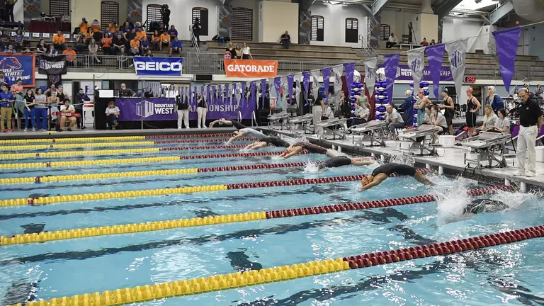Boise State Swimming and Diving Garners 12 All-MW Honors
