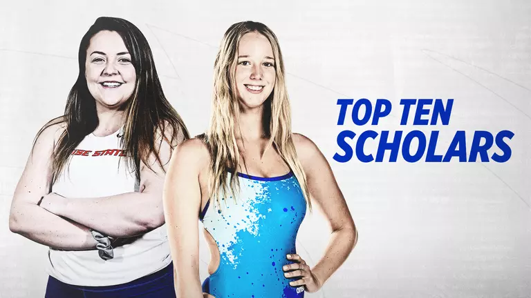 Noneman, Zacest Named Top Ten Scholars