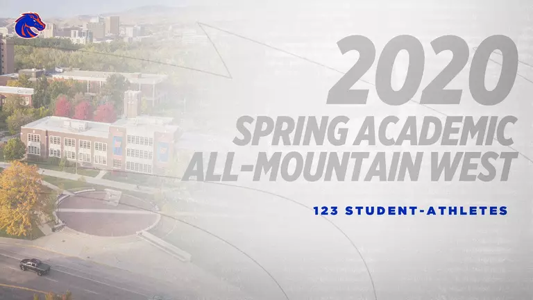 Broncos Lead League with Record-Setting 123 Academic All-MW Selections