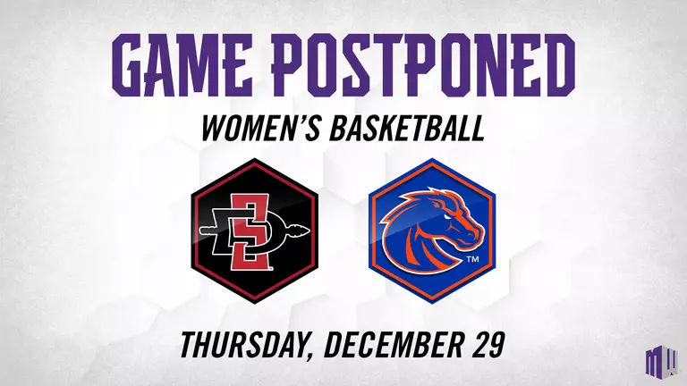 Women's Basketball Game Against San Diego State Postponed